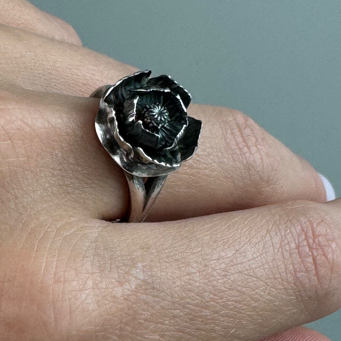 Poppy ring